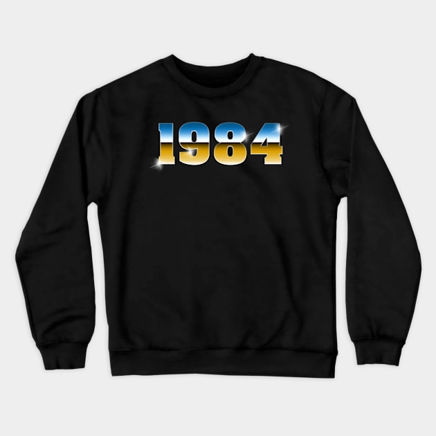 1984 Crewneck Sweatshirt by RickTurner